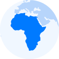 Africa (25+ areas)