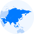 Asia (7 areas)